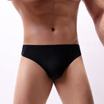 Men's Seamless Low-Rise Support Underwear with U-Shape Pouch