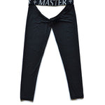 Men's Low-Waist Sexy Hollow Silk-Smooth Semi-Transparent Thermal Pants