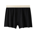 2 Pack Men's Solid Color Seamless Comfort Mid-Rise Home Shorts