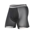 4-pack Men's Anti-Chafing & Gusset Protection Ice Silk Midway Briefs