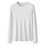 Men's Double-sided Modal Long-sleeved Solid Color T-shirt