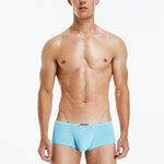 2 Pack Men's Stretch Fit Lightweight & Airy Solid Color Premium Comfy Trunks