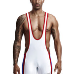 Men’s High Stretch Wrestling Singlet Bodysuit