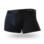 3 Pack Men's Ultra-thin Ice Silk Seamless Solid Trunks