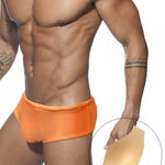 Men's Anti-Odor Sporty Cut Solid Color Swim Briefs