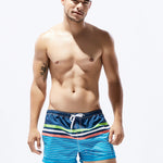 Men's Trendy Printed Sporty Cut Odor-Control Cooling Board Shorts