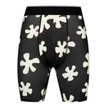 2 Pack Men's Printed High-Stretch Relaxed Fit Sport Activewear Tights