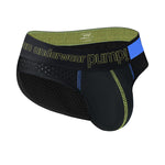 2 Pack Men's Mesh Loose Fit Sport Low-Rise Briefs
