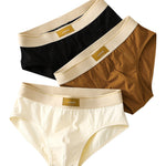 3 Pack Men’ Breathable Stretch-Cotton Briefs