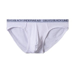 2 Pack Men's Trendy Seamless Waistband Ultra-Soft Fabric Stay-Put Fit Briefs