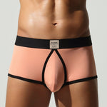 2 Pack Men’s Soft & Breathable Trunks with Supportive Pouch