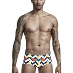 Men's Trendy Lightweight Seamless Comfort Odor-Control Swim Trunks