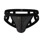 3 Pack Men's Front Mesh Breathable Sporty & Trendy Jockstraps