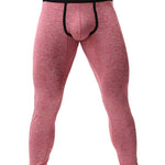 Men's U-Convex Pouch Sexy Base Layer Warm Pants Sleep Pants