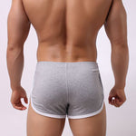 3 Pack Men's Ultra-Soft Cotton Seamless Solid Color Lightweight Trunks