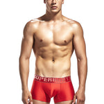 Men's Smooth Nylon Solid-Color Trunks