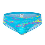 Men's Low-Rise Printed Casual Swim Brief