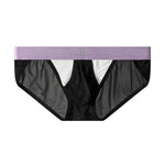 3 Pack Men's Ice Silk Breathable Mesh Low-Rise Classic Briefs