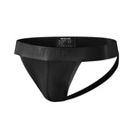 2 Pack Men's Feather-Soft Texture Breathable Sexy U-Pouch Lifting Effect Jockstraps