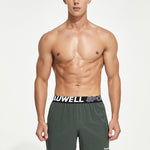 Men's Loose Fit Sporty Cut Quick-Dry Fabric Chafe-Free Design Activewear Shorts