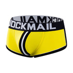 2 Pack Men's Workout Ready Color-Block Sporty Cut Odor-Control Jockstraps