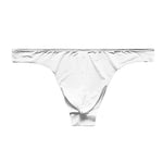 4 Pack Men's Seamless Ice Silk Sports Solid Color Thongs