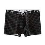3 Pack Men's Low-Rise V-Shape Waistband Trendy Loose Fit High-Stretch Trunks