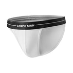 2 Pack Men’s Sexy Striped Mesh Briefs