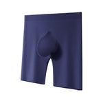 2 Pack Men's Ice Silk Anti-Chafing Quick-Dry Seamless Midway Briefs