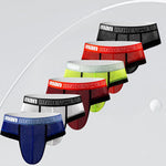 6 Pack Men's Professional Mesh Large Supportive Pouch Breathable Briefs
