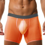 2 Pack Men’s Breathable Athletic Mesh Boxer Briefs