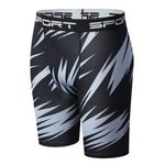 3 Pack Men's Stretchy for Outdoor Quick-Dry Compression Activewear Tights