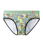 3 Pack Men's Mid-Rise Stay-Put Fit Skin-Friendly Breathable Briefs & Trunks