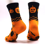 4 Pack Halloween Gift Socks Fun and Casual Cotton Crew Socks
