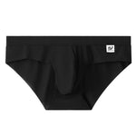3 Pack Men's Ultra-Thin Breathable Ribbed Ice Silk Briefs
