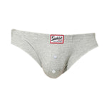 2 Pack Men's Premium Comfortable Fabric Low-Rise U-Shaped Briefs
