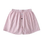 3 Pack Men's Striped Print Relaxed Fit & Breathable Lounge Home Shorts
