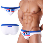 Men’s Comfy Bikinis Letter Printed Swimsuit