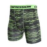 3 Pack Men's Trendy Prints Quick-Dry High-Stretch Snug Fit Activewear Tights