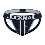 2 Pack Men's Supportive U-Pouch Day-Long Comfort Chafe-Free Design Jockstraps