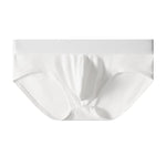 3 Pack Men's Solid Color Large U-Pouch Sporty Cut Odor-Resistant Soft Briefs