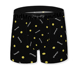 3 Pack Men's Bold Prints Antibacterial Cooling Touch All-Season Boxer Briefs