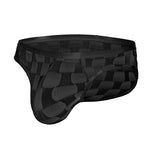 2 Pack Men's Sheer Mesh U-Pouch Ultra-Thin Low-Rise & Sexy Breathable Comfort Bikini