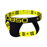 3 Pack Men's Low Rise Athletic Cup Breathable High Elastic Jockstraps