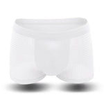 4 Pack Men’s Breathable Mesh Trunks with Antibacterial Fabric