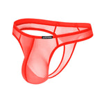 2 Pack Men's Sexy Semi-Transparent Thong