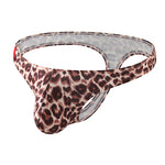 4 Pack Men's Low-Rise Moisture-Wicking Odor-Control Comfort Thongs