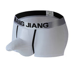 3 Pack Men's Supportive Large Pouch Ultra-Flexible Firm Support Soft-Bound Edges Trunks