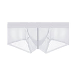 3 Pack Men's Ice Silk Seamless Lightweight & Snug-Fit Trunks
