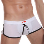 2 Pack Men's Ultra-Soft Modal Low-Rise Comfy Waistband Odor-Control Trunks